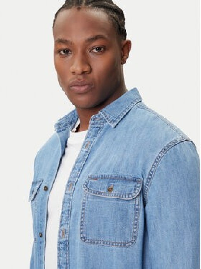 Tommy Jeans Koszula jeansowa DM0DM21727 Niebieski Regular Fit