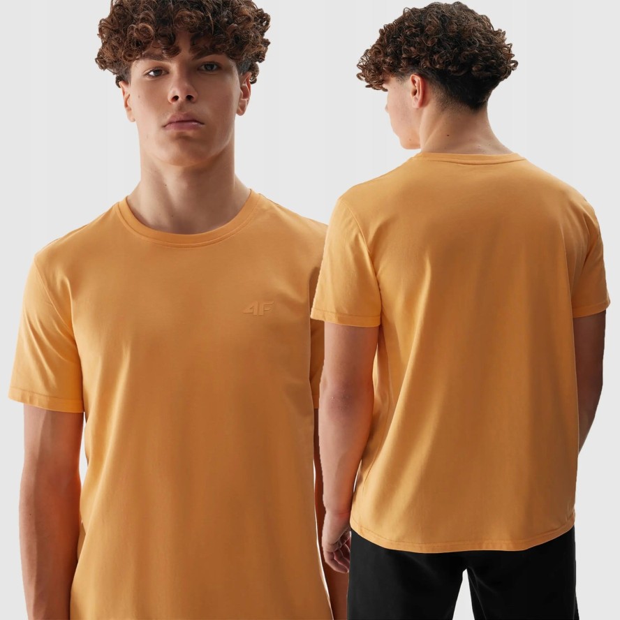 T-SHIRT MĘSKI 4F KOSZULKA BAWEŁNIANA SPORTOWA TTSHM1154