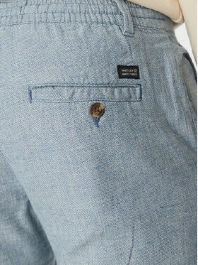 INDICODE Szorty materiałowe Inerwilo 70-815 Niebieski Slim Fit