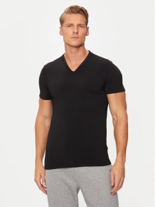 Ysabel Mora T-Shirt 70100 Czarny Slim Fit