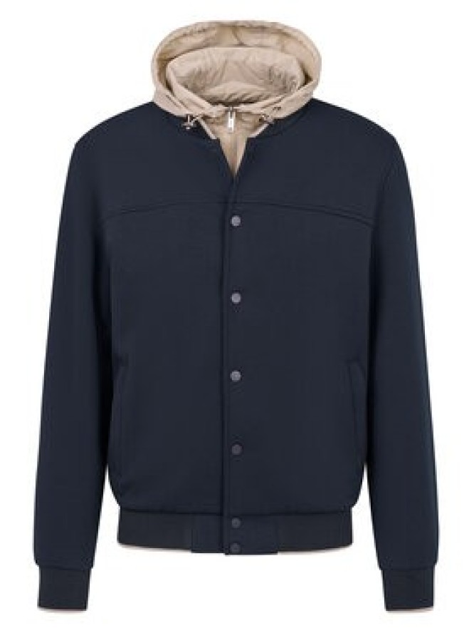 Bugatti Kurtka przejściowa 8750-75062C Granatowy Regular Fit