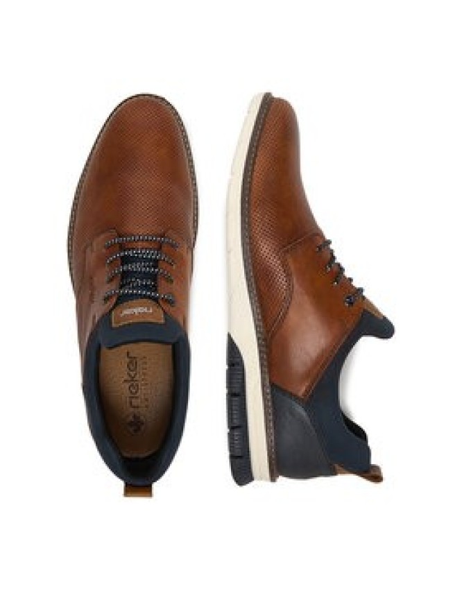 Rieker Półbuty 14450-22 Brązowy