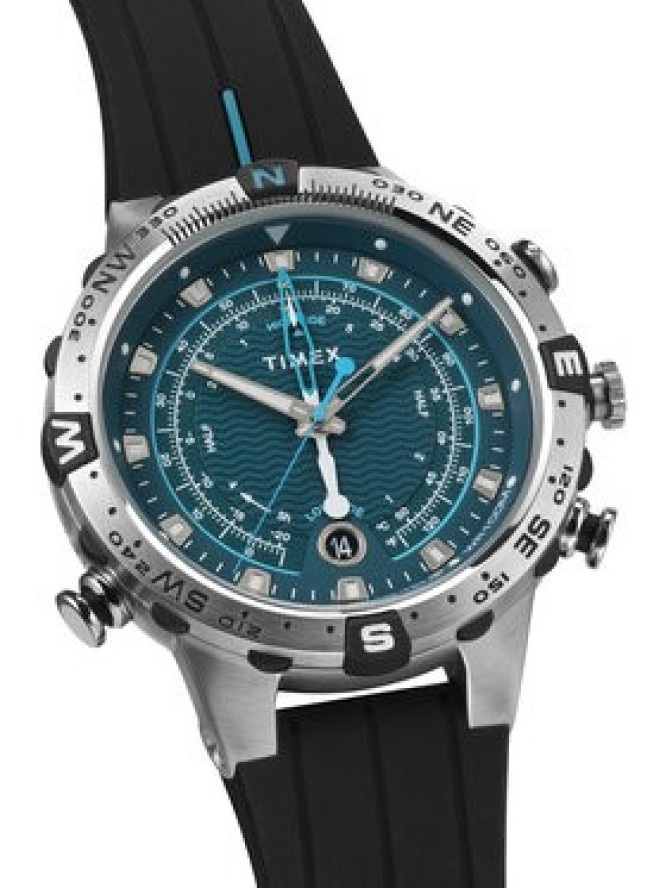 Timex Zegarek Expedition North Tide-Temp-Compass TW2W24200 Czarny