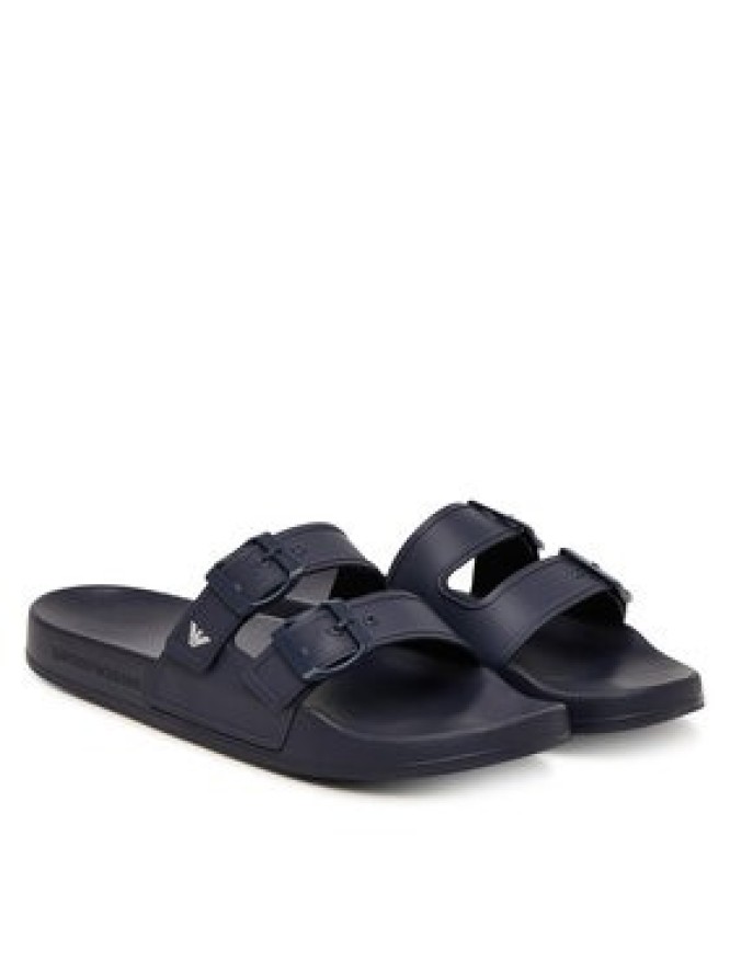 Emporio Armani Klapki EX000043 AF22190 MB480 Granatowy