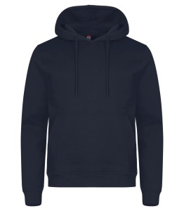 clique Bluza z kapturem Miami z bawełny i poliestru z recyklingu – Navy