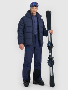 4F Spodnie narciarskie softshellowe membrana 10000 męskie - granatowe XXL