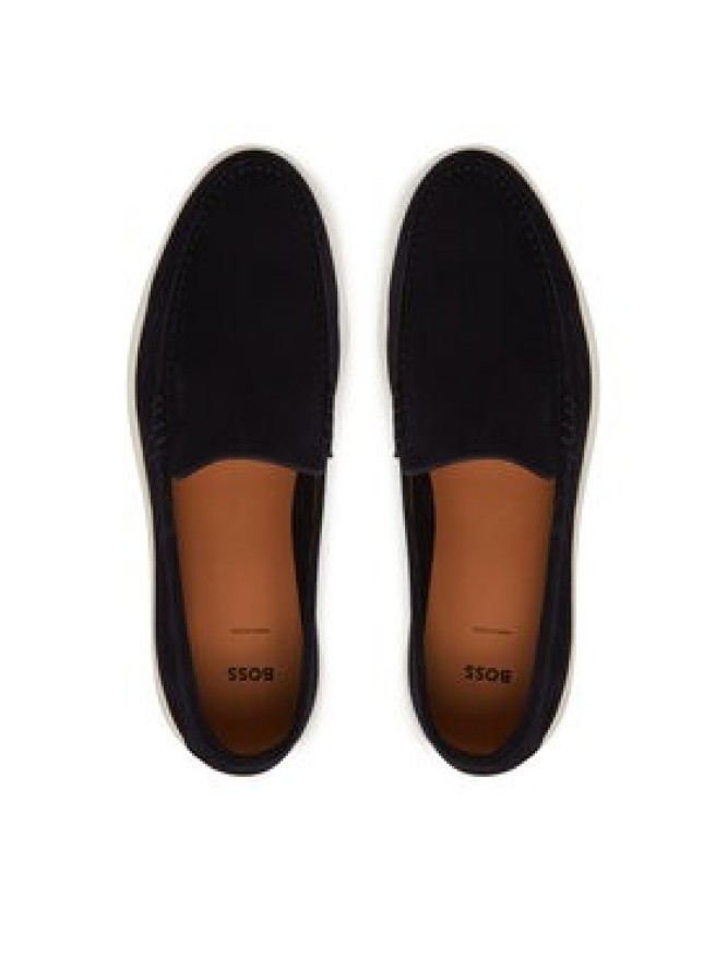 BOSS Mokasyny Sienne 50543083 Granatowy