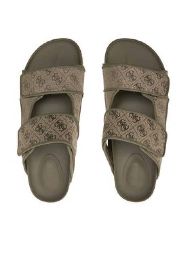 Guess Klapki Igea II Jqd 4g FMGIGJ FAL03 Khaki