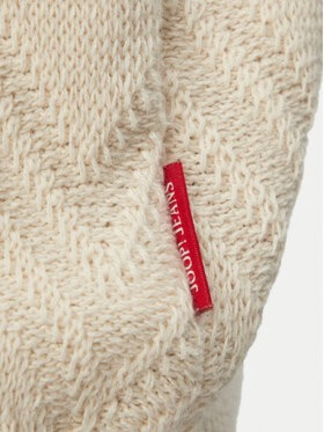 JOOP! Jeans Koszula Diamor 30101667 Kremowy Regular Fit