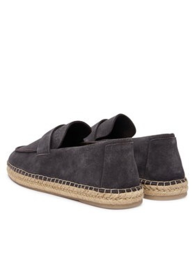 Calvin Klein Espadryle Espadrille Loafer Band Su HM0HM02072 Szary