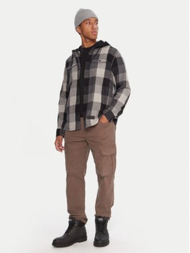 DC Shoes Bluza Ruckus Hoodie ADYWT03104 Czarny Regular Fit