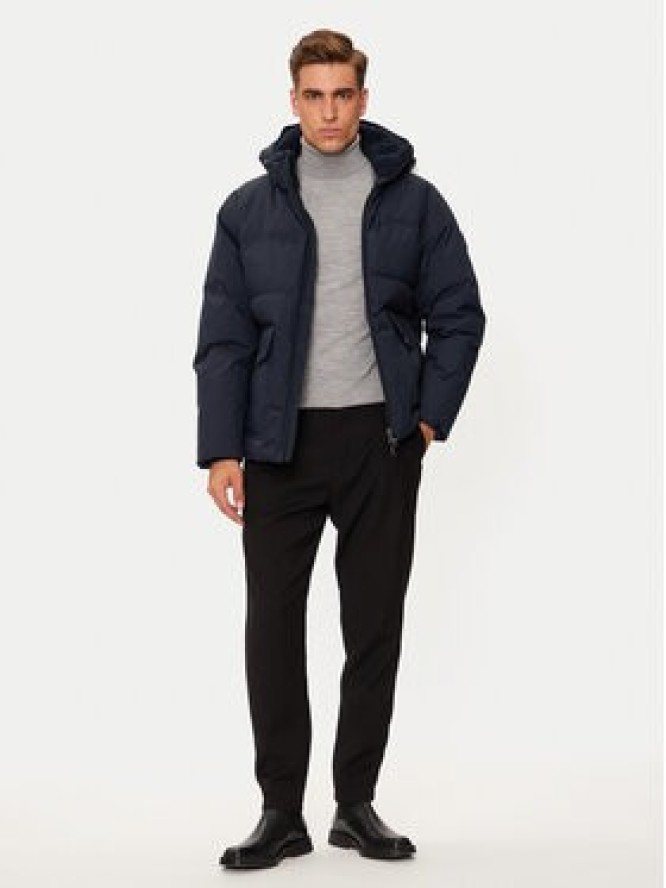 Tommy Hilfiger Kurtka zimowa Rockie MW0MW37125 Granatowy Regular Fit