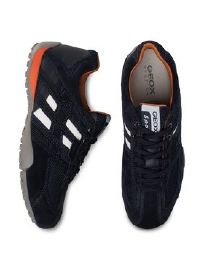 Geox Półbuty U Snake K U4207K 02214 C4002 Granatowy