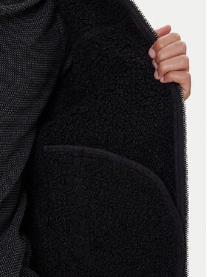 Guess Kurtka z imitacji skóry M5BR79 Z5570 Czarny Regular Fit