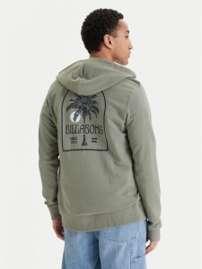 Billabong Bluza Foundation EBYSF00185 Zielony Regular Fit