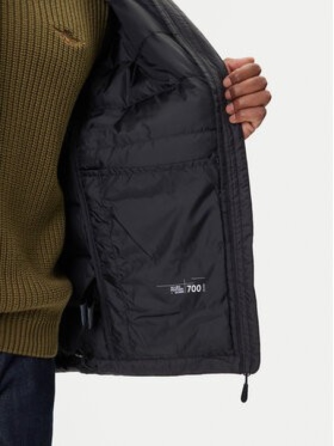 Jack Wolfskin Kurtka puchowa Ather Down 1207681 Czarny Regular Fit