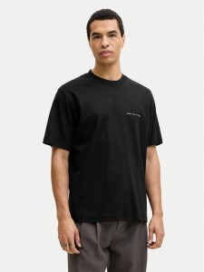 Jack & Jones T-Shirt Owen 12292397 Czarny Relaxed Fit