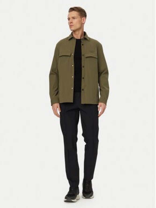 BOSS Spodnie materiałowe PS Spirit70 50558948 Czarny Tapered Fit