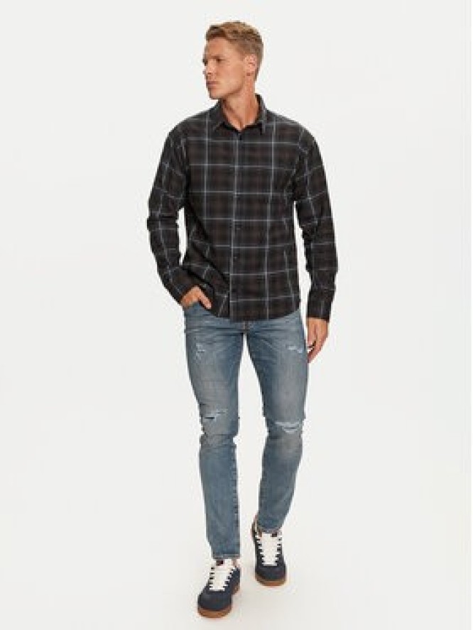 Jack & Jones Koszula Blake 12262733 Szary Relaxed Fit