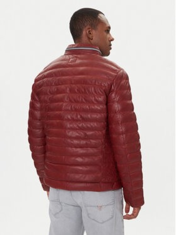 Milestone Kurtka skórzana Cortino 31019 60515 Czerwony Regular Fit