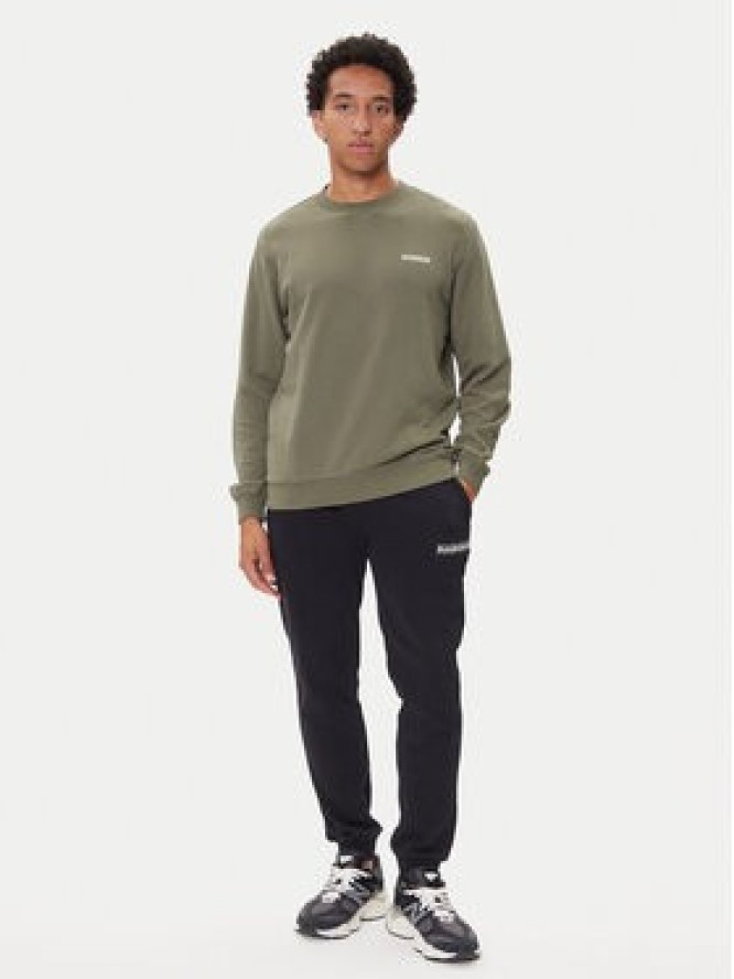 Napapijri Bluza B-Small Box C NP0A88TP Khaki Relaxed Fit