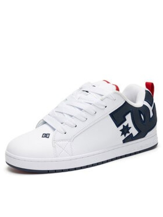 DC Shoes Sneakersy COURT GRAFFIK DC01661111 Biały