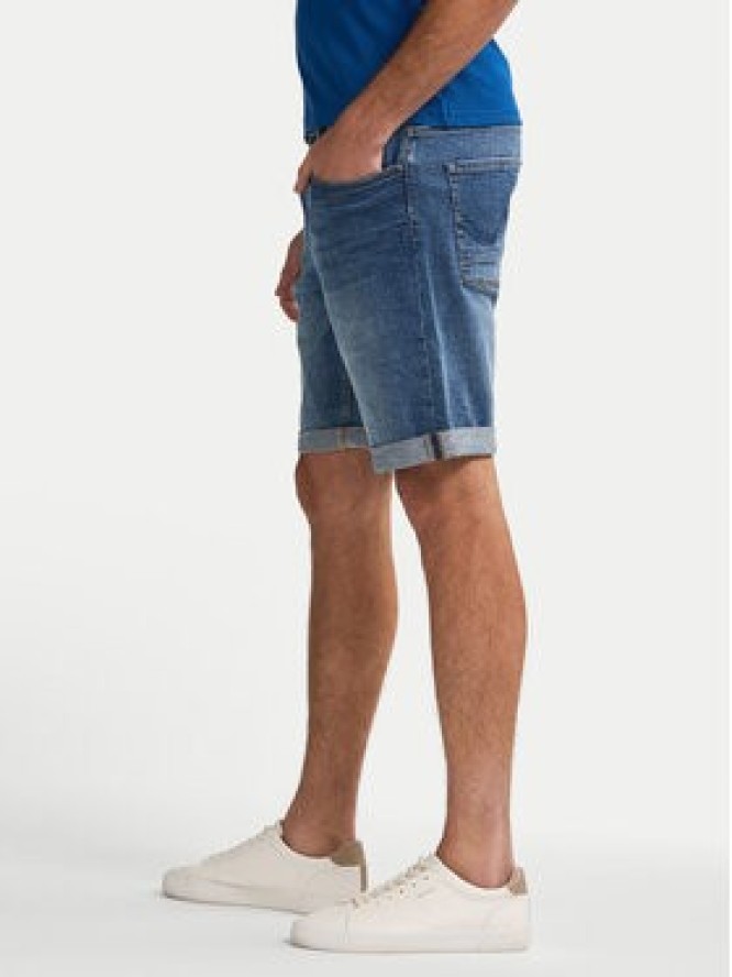 Petrol Industries Szorty jeansowe M-1050-SHO002 Niebieski Regular Fit