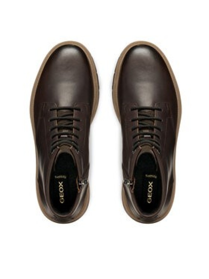 Geox Trzewiki U Pove U56M7B 000FF C6006 Brązowy