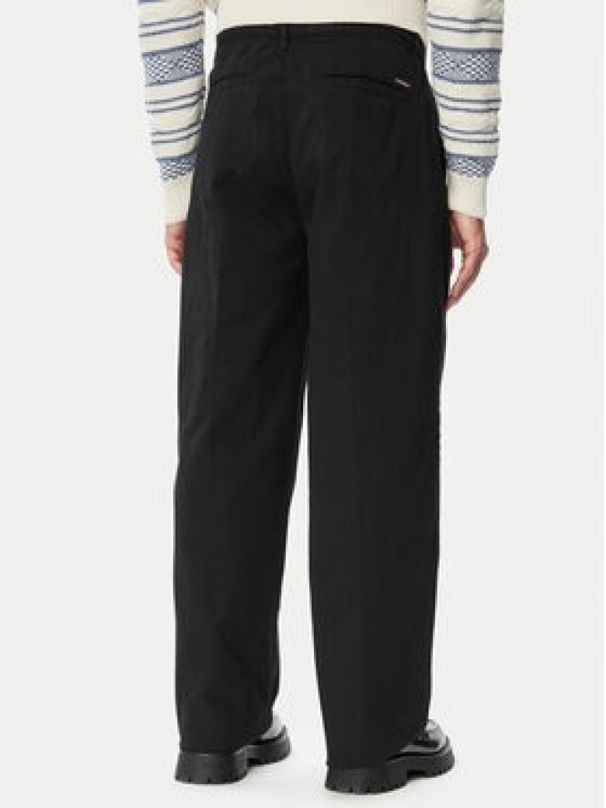 Guess Chinosy M5YB60 WGCV1 Czarny Wide Leg