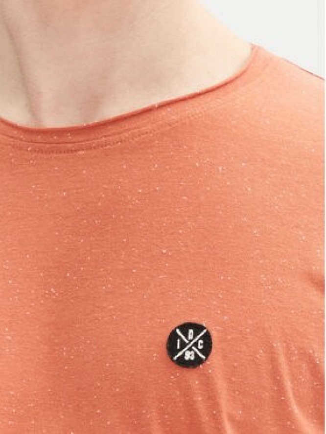 INDICODE T-Shirt Carlsin 41-121 Pomarańczowy Regular Fit