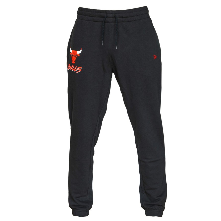 Spodnie sportowe męskie New Era NBA Team Chicago Bulls Logo Jogger