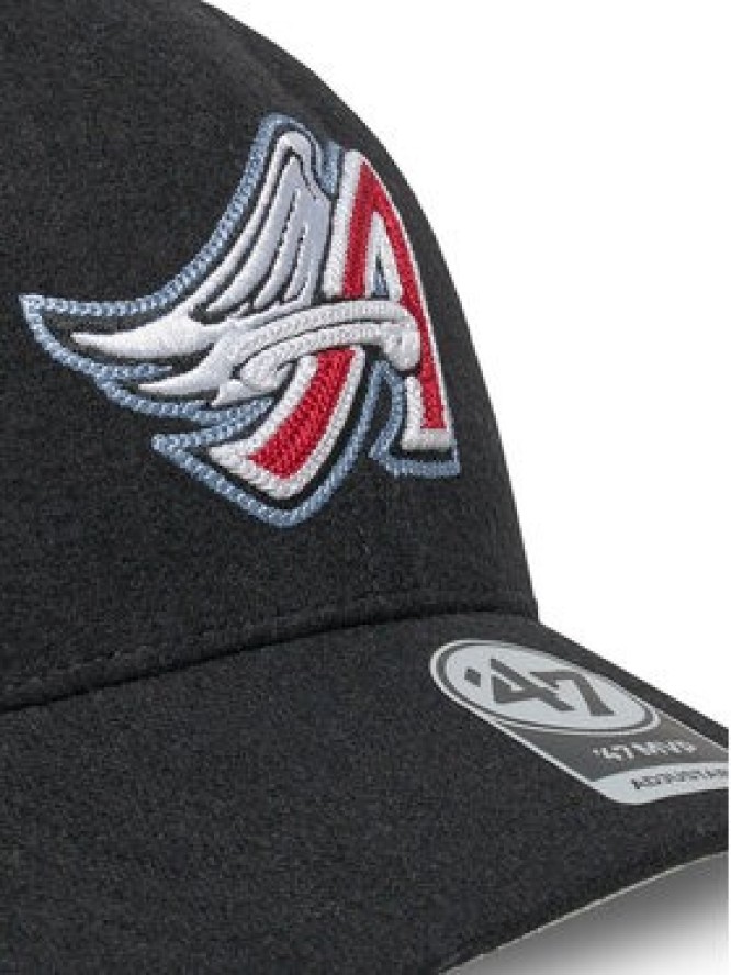 47 Brand Czapka z daszkiem MLB Los Angeles Dodgers BCPTN-CHSMS04WIP Czarny