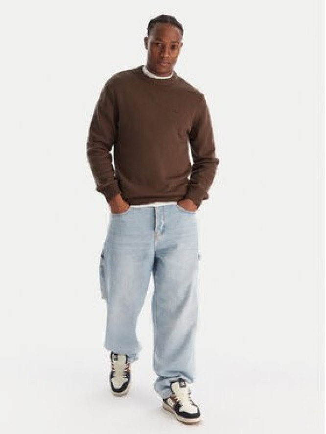 Quiksilver Sweter Salt Water EQYSW03326 Brązowy Regular Fit