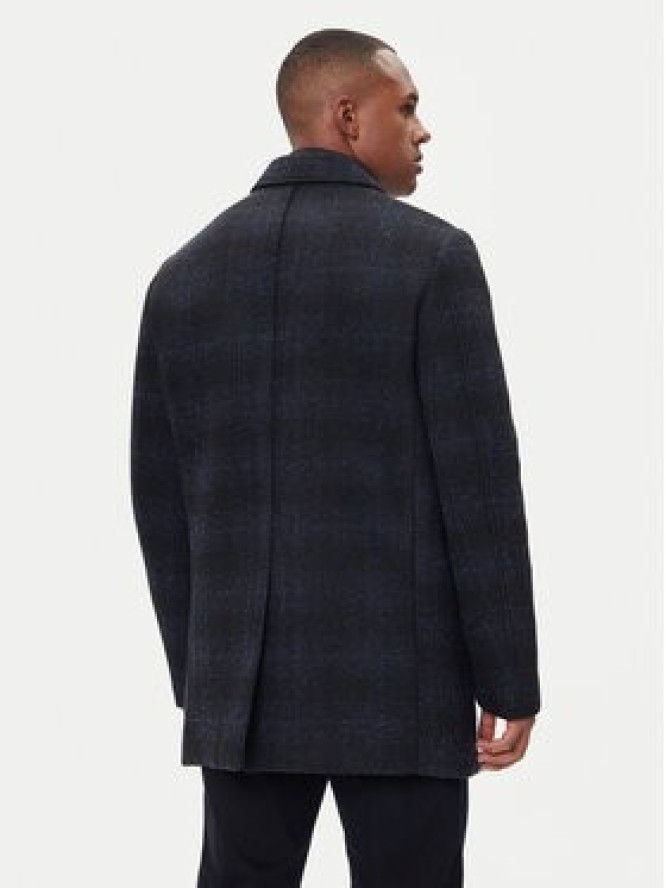 Geox Płaszcz zimowy Claudio M5615A T3289 F0388 Granatowy Regular Fit