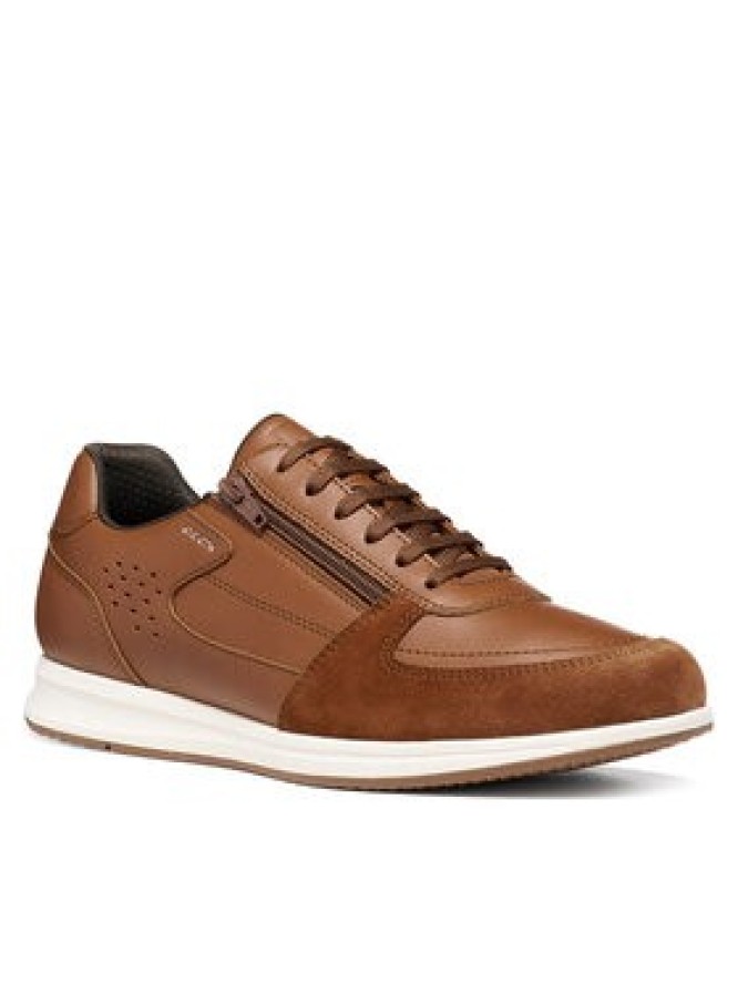 Geox Sneakersy U Avery U65H5A 0BC22 C6001 Brązowy