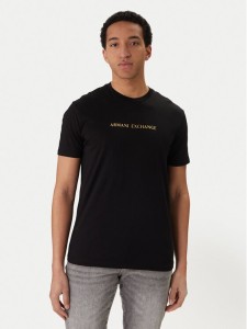 Armani Exchange T-Shirt XM002827 AF12308 UC001 Czarny Regular Fit