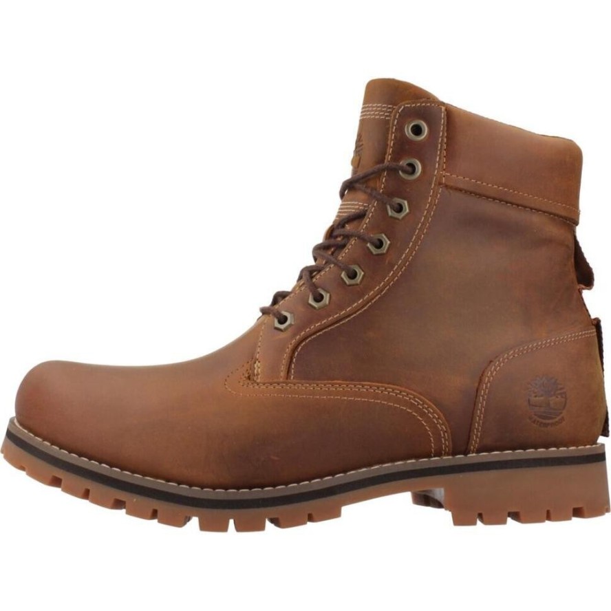 Buty TIMBERLAND Rugged WP MID LACE UP Brązowy