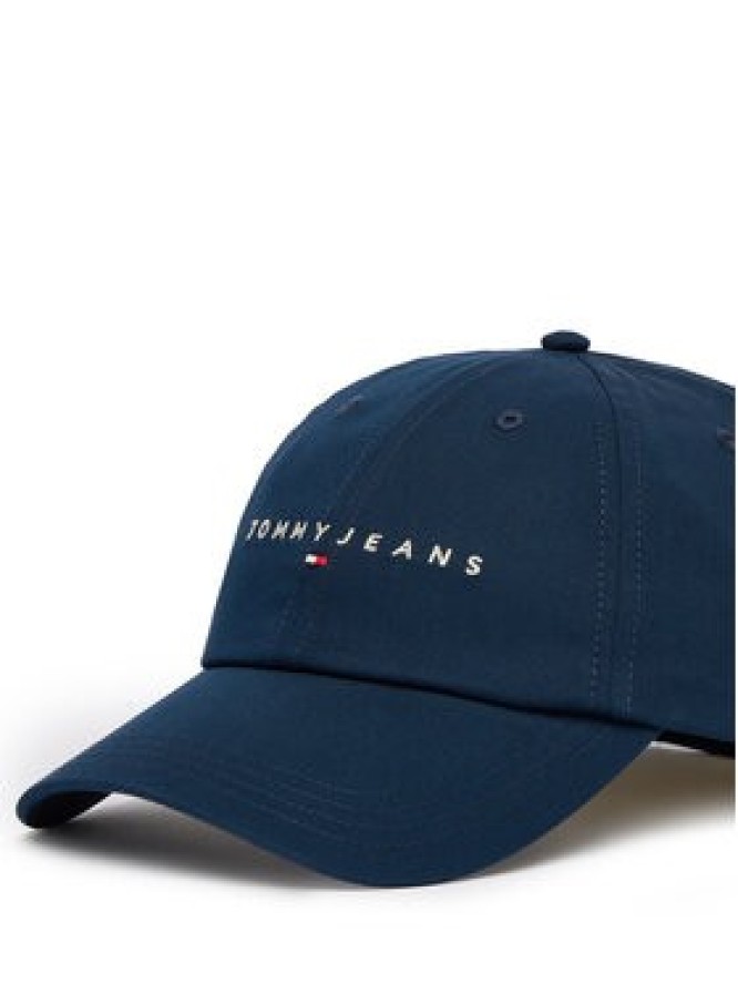 Tommy Jeans Czapka z daszkiem Tjm Linear Logo Cap AM0AM12958 Granatowy