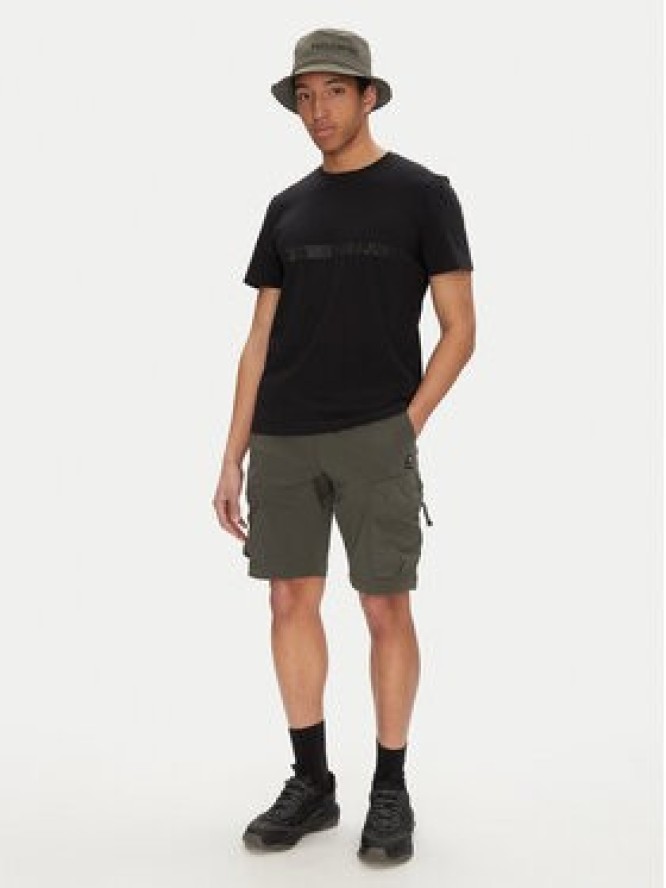 Parajumpers T-Shirt Space 25SMPMTSXF05 Czarny Regular Fit