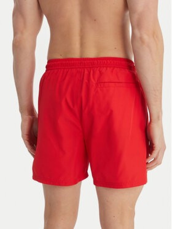 Calvin Klein Swimwear Szorty kąpielowe LV00N61027 Czerwony Regular Fit