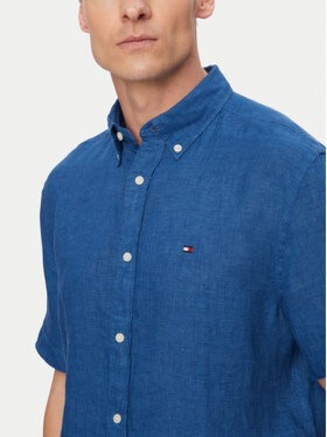 Tommy Hilfiger Koszula MW0MW41531 Niebieski Regular Fit