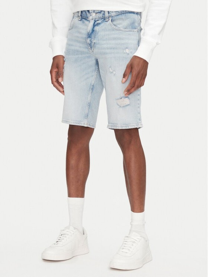 Tommy Jeans Szorty jeansowe Ronnie DM0DM21300 Niebieski Regular Fit