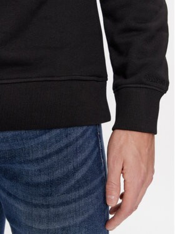 Calvin Klein Jeans Bluza Embro Badge J30J325270 Czarny Regular Fit