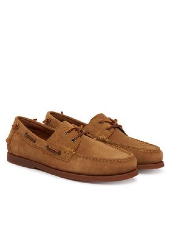 Polo Ralph Lauren Mokasyny Merton Boat Cs Bts 803P07645001 Brązowy