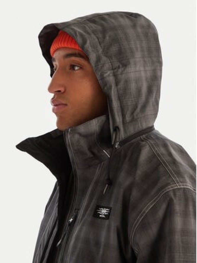 Quiksilver Kurtka przejściowa EQYTJ03489 Szary Regular Fit