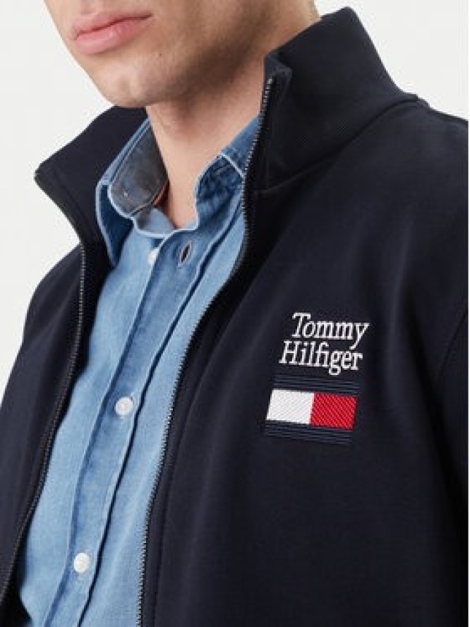 Tommy Hilfiger Bluza Embro MW0MW42466 Granatowy Regular Fit