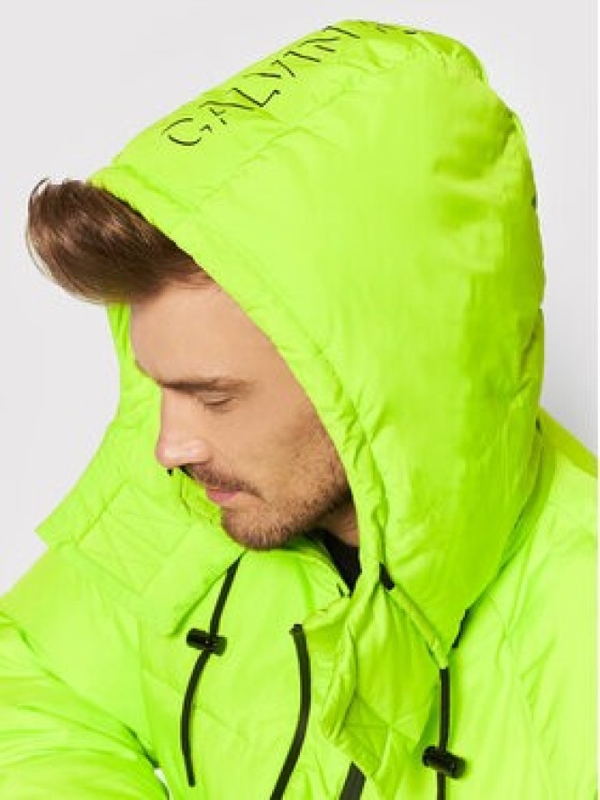 Calvin Klein Jeans Kurtka zimowa J30J318679 Zielony Oversize