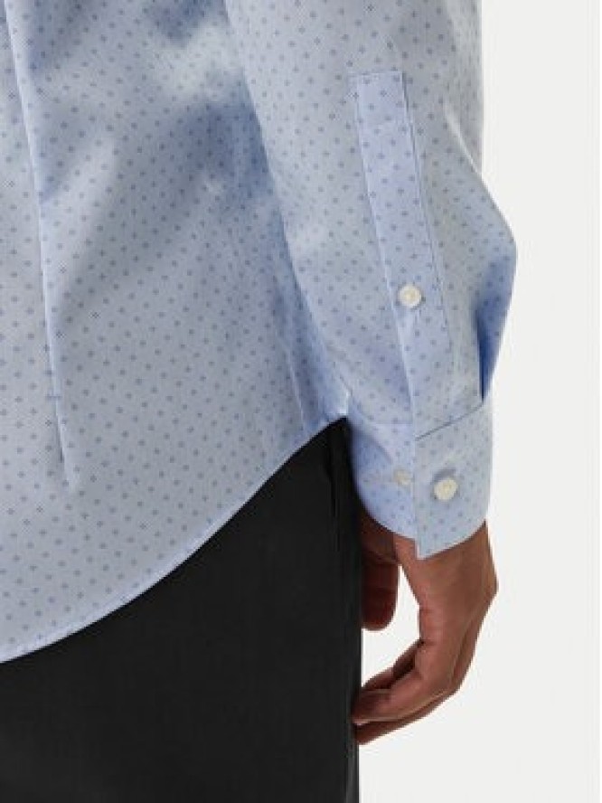 Calvin Klein Koszula LV019EU128 Błękitny Slim Fit