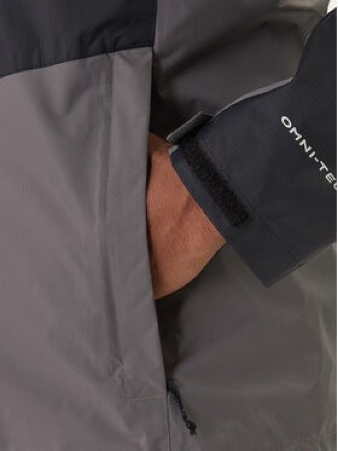 Columbia Kurtka przeciwdeszczowa Pouring Adventure™ III 2117171 Czarny Regular Fit