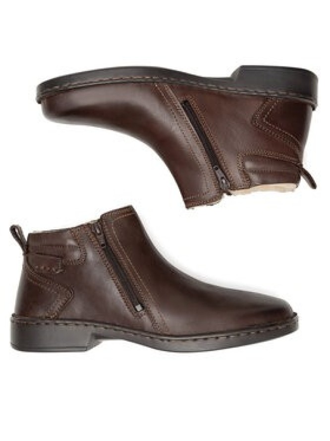 Go Soft Botki GARY-41 MI18 Brązowy